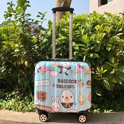 18Inch Universal Wheel Boarding Box,Stylish And Convenient Trolley Case,Password Rolling Box,Pc