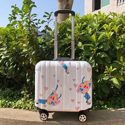 18Inch Universal Wheel Boarding Box,Stylish And Convenient Trolley Case,Password Rolling Box,Pc