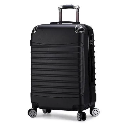 20/24 Inches Abs Girl Students Spinner Trolley Case Child Creative Travel Luggage Rolling