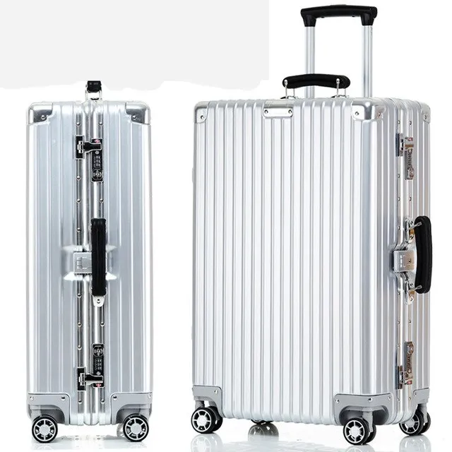 20''24''26''29''Large Capacity Aluminum Frame Suitcase Travel Trolley Luggage Tsa Lock Koffer