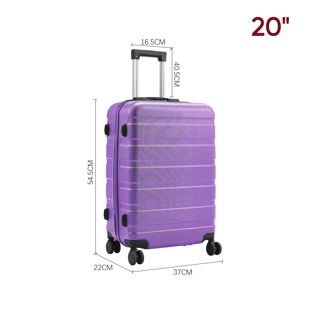 20/24/28 Inch Hardshell Rolling Luggage Trolley Travel Case