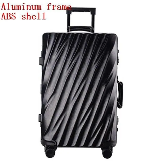 20"Business Boarding Box,Aluminum Frame Sitcase,Carry-Ons Trolley Case,24"26"28"Rolling