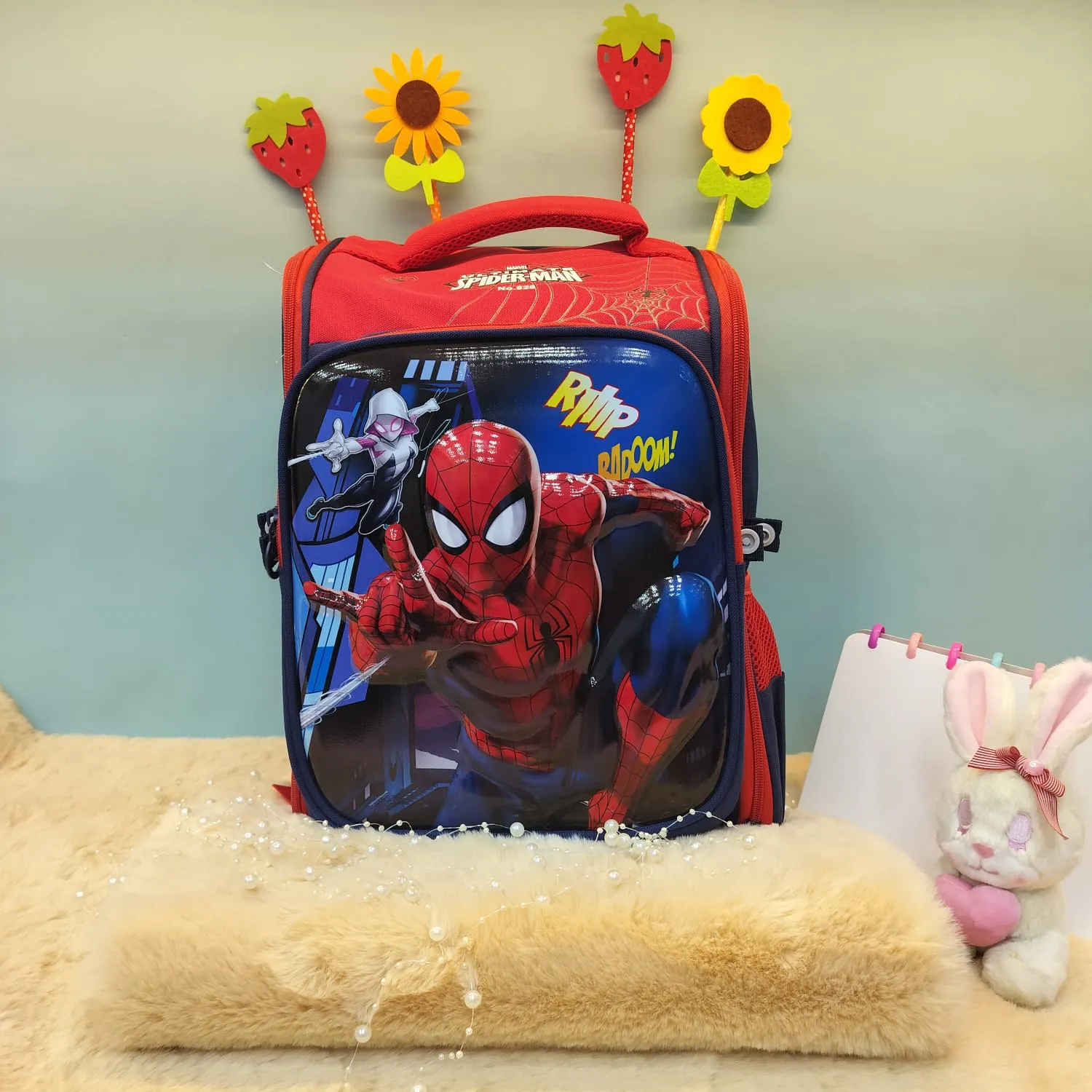 3D Cartoon Design School Bags