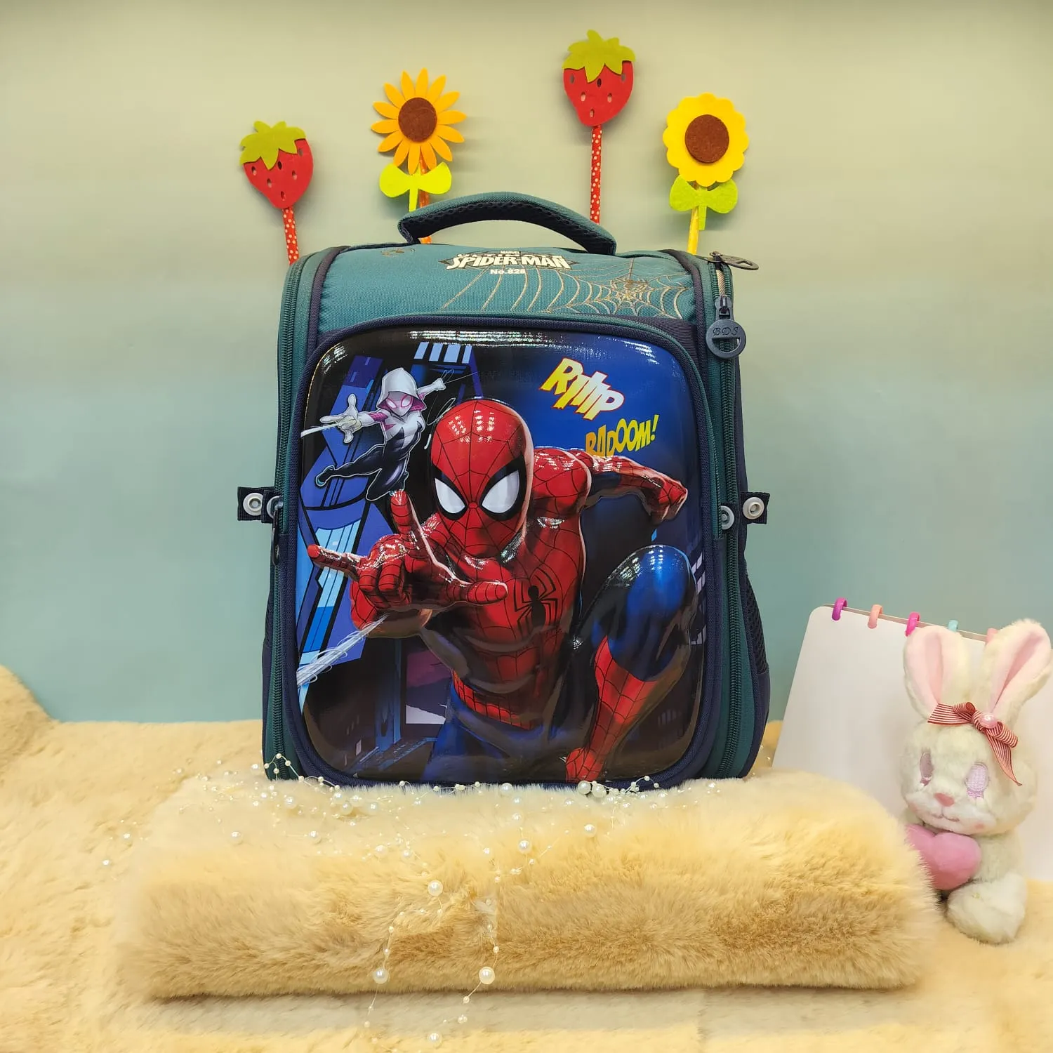 3D Cartoon Design School Bags