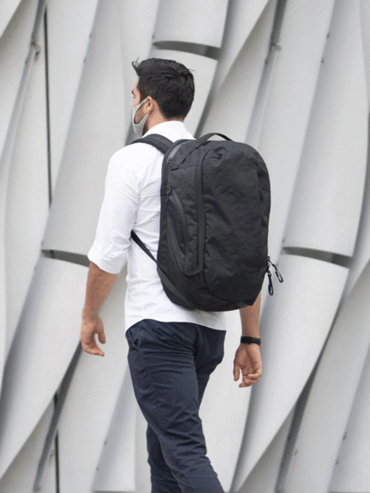 Able Carry Max Backpack Dark Tarmac Black