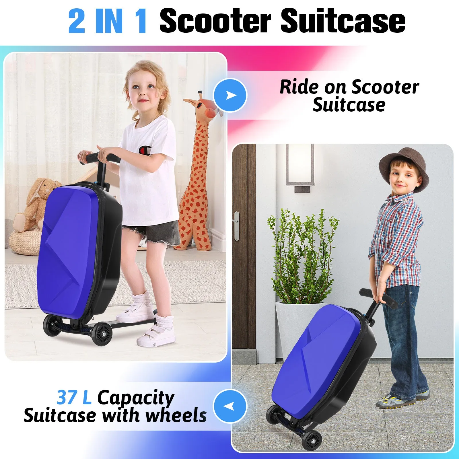 Advwin Foldable Hardshell Scooter Suitcase(Low Stock)