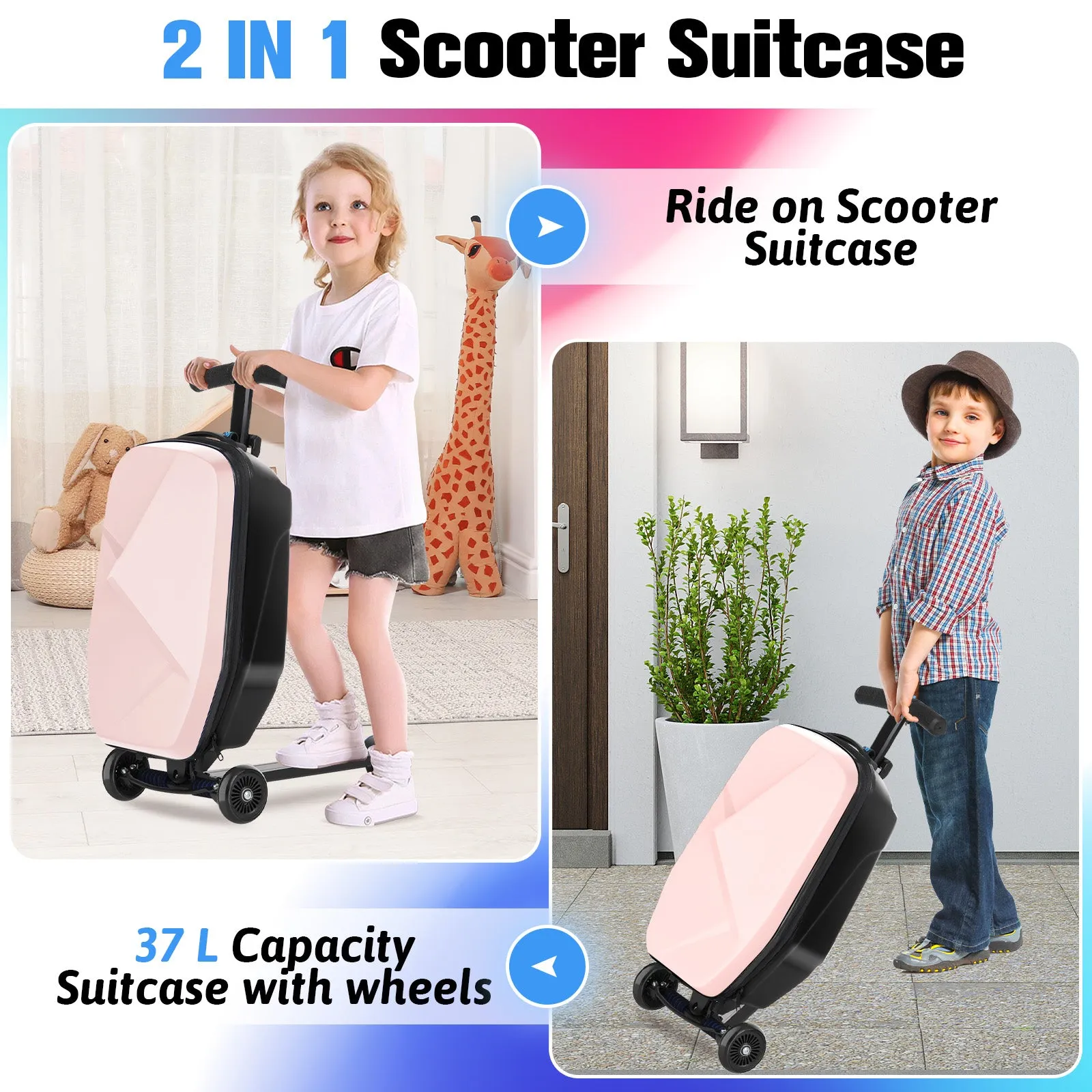 Advwin Foldable Hardshell Scooter Suitcase(Low Stock)