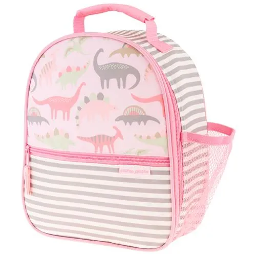 All Over Print Lunch Box - Pink Dino