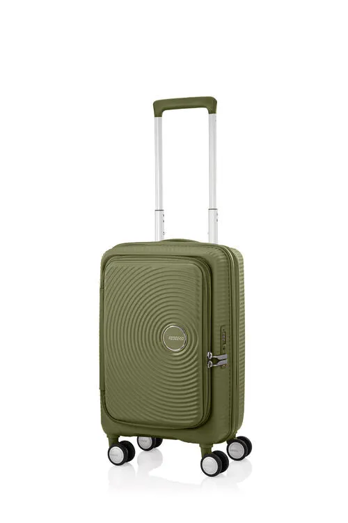 American Tourister CURIO BOOK OPEN Small Carry-on Spinner 55/20 EXP TSA BO