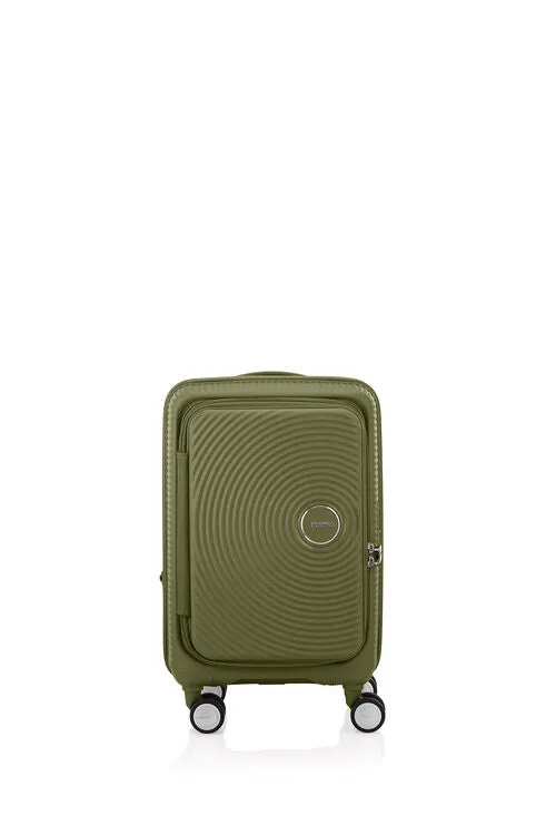 American Tourister CURIO BOOK OPEN Small Carry-on Spinner 55/20 EXP TSA BO