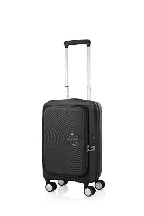 American Tourister CURIO BOOK OPEN Small Carry-on Spinner 55/20 EXP TSA BO