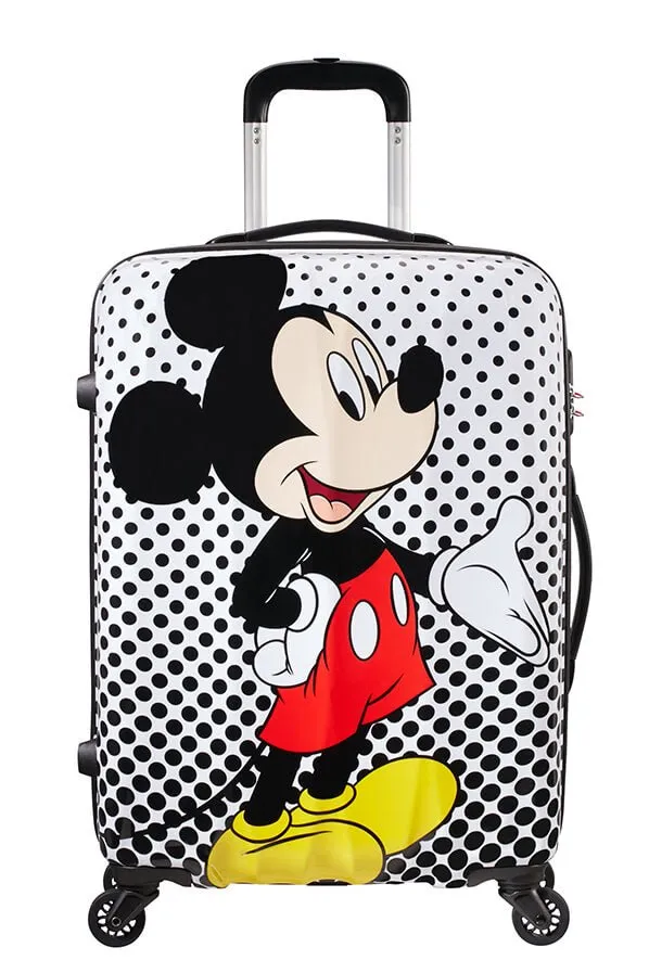 American Tourister Disney Legends 65cm Spinner | Mickey Polka Dot