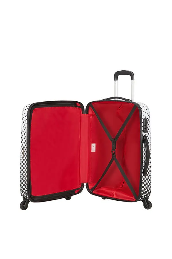 American Tourister Disney Legends 65cm Spinner | Mickey Polka Dot