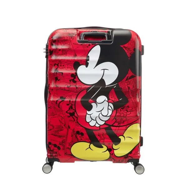 American Tourister WAVEBREAKER-DISNEY MICKEY RED 28" SPINNER LARGE