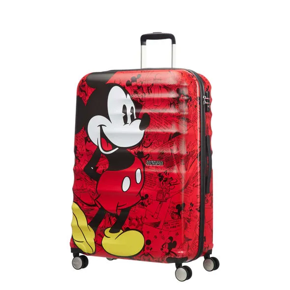 American Tourister WAVEBREAKER-DISNEY MICKEY RED 28" SPINNER LARGE