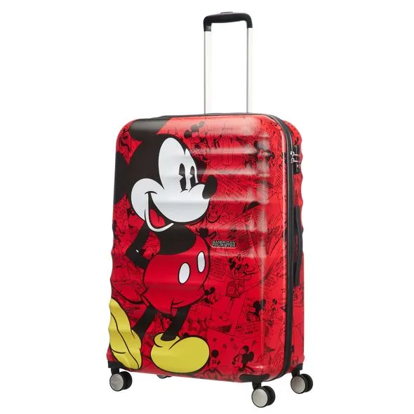 American Tourister WAVEBREAKER-DISNEY MICKEY RED 28" SPINNER LARGE