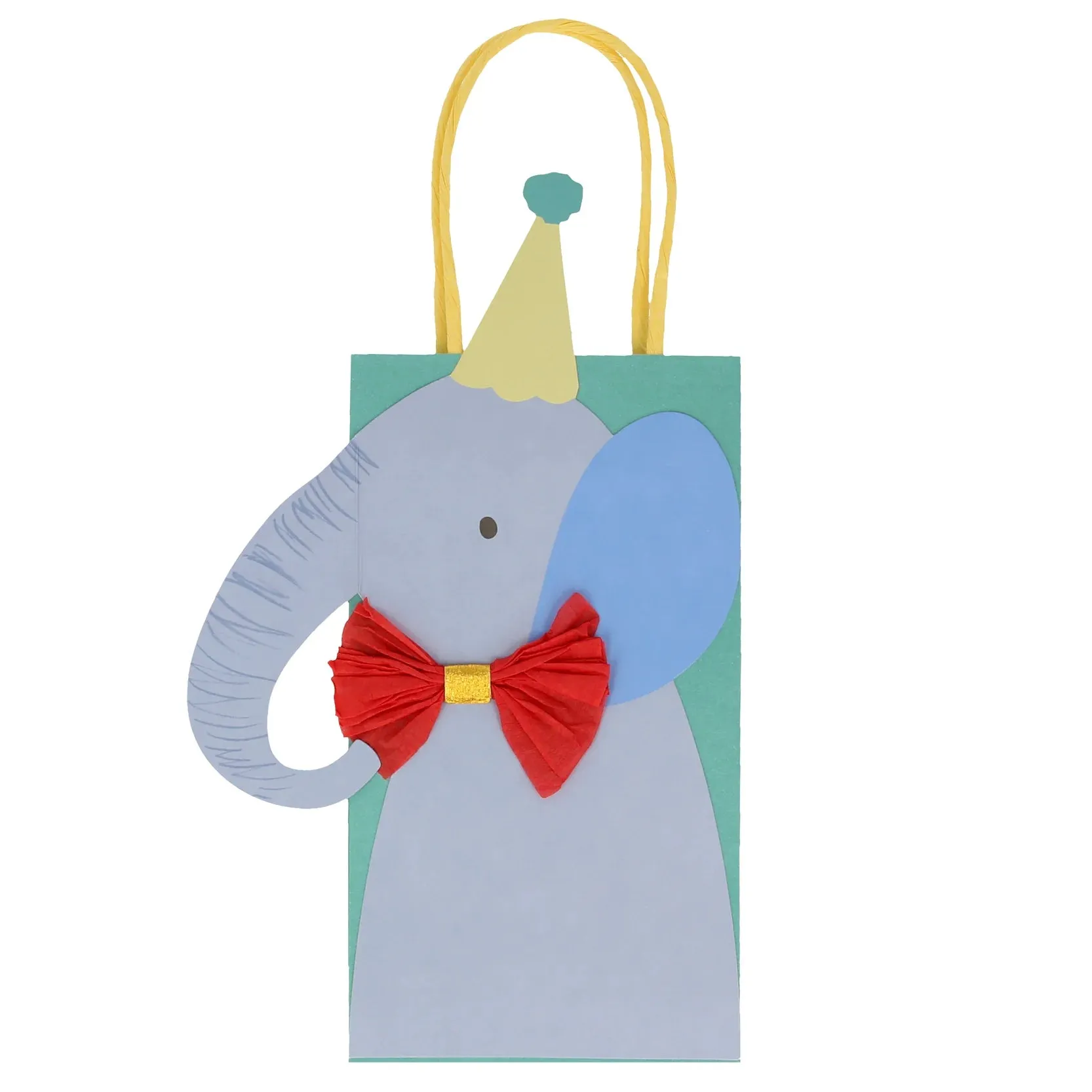 Animal Parade Party Bags, Set of 8 Party Animal Favor Bags from the Meri Meri Animal Parade Collection in 4 Styles, Fun for an Animal or Safari Themed Birthday Party!