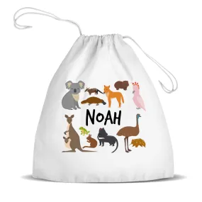 Aussie Animals Premium Drawstring Bag