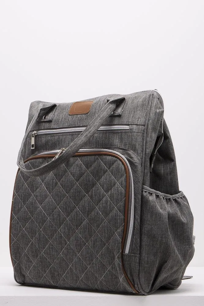 Backpack Upper Handle Grey