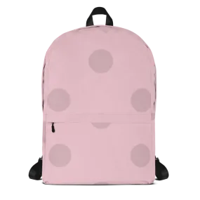 Big Polka Dot Pink Backpack