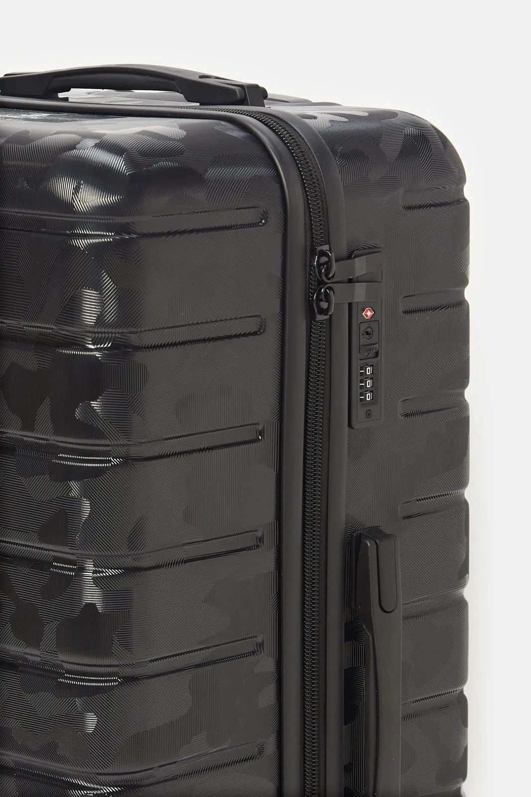 Black Abs Trolley Luggage (24 Inch)