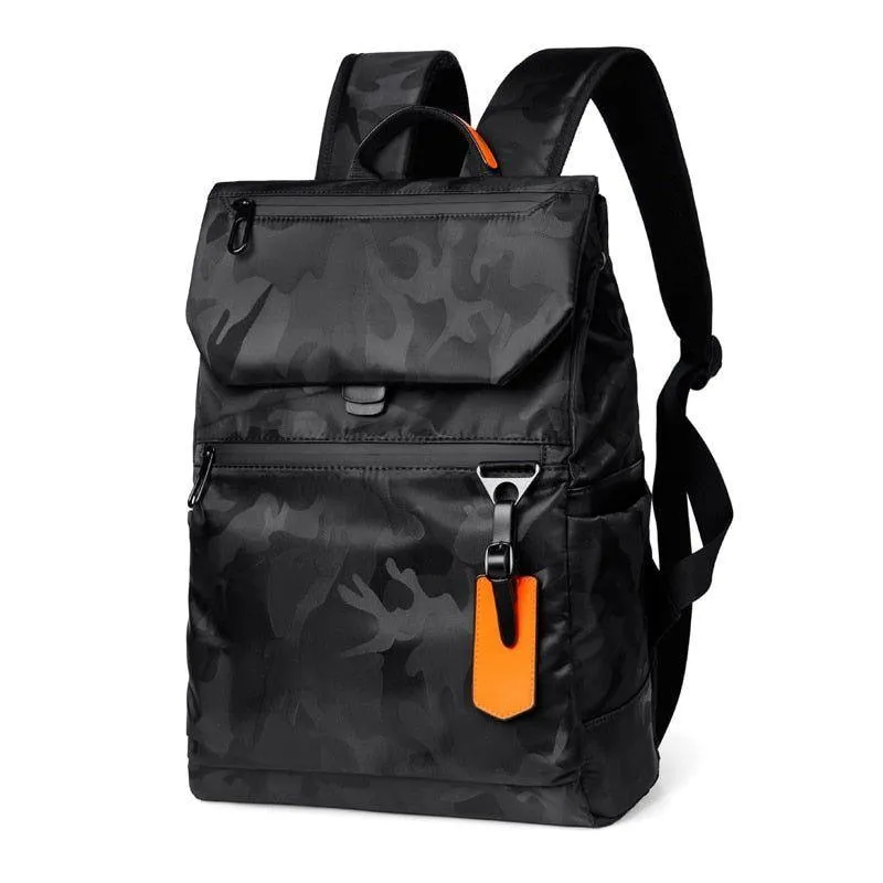 Black Cool Backpacks VCES0400 Laptop Waterproof Backpack