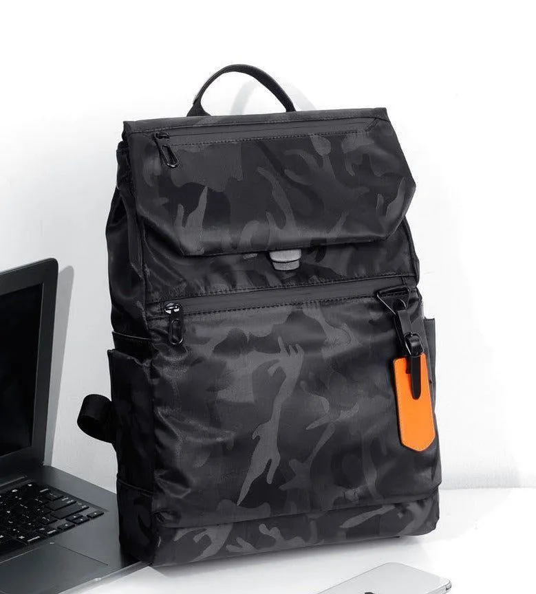 Black Cool Backpacks VCES0400 Laptop Waterproof Backpack