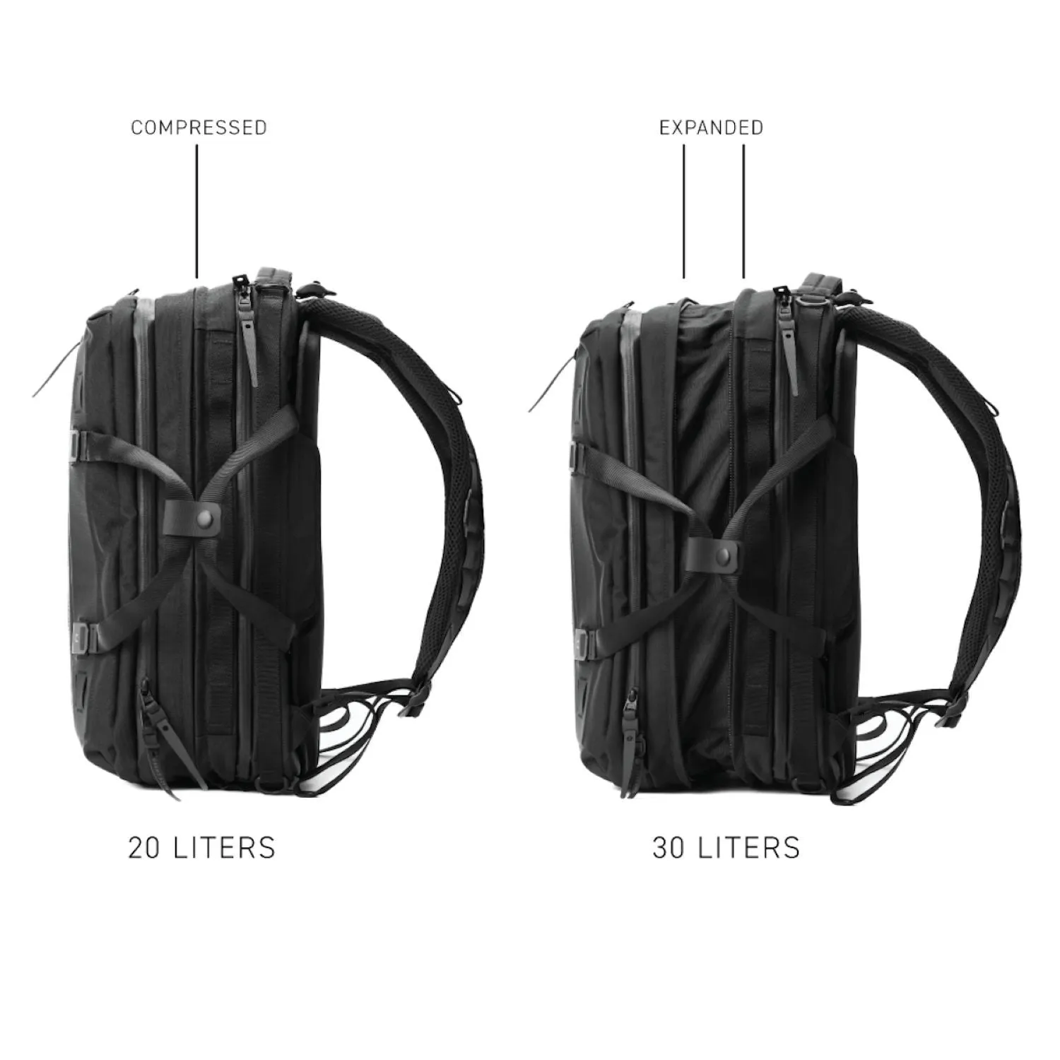 Black Ember Forge 30 15” Convertiable Travel Pack