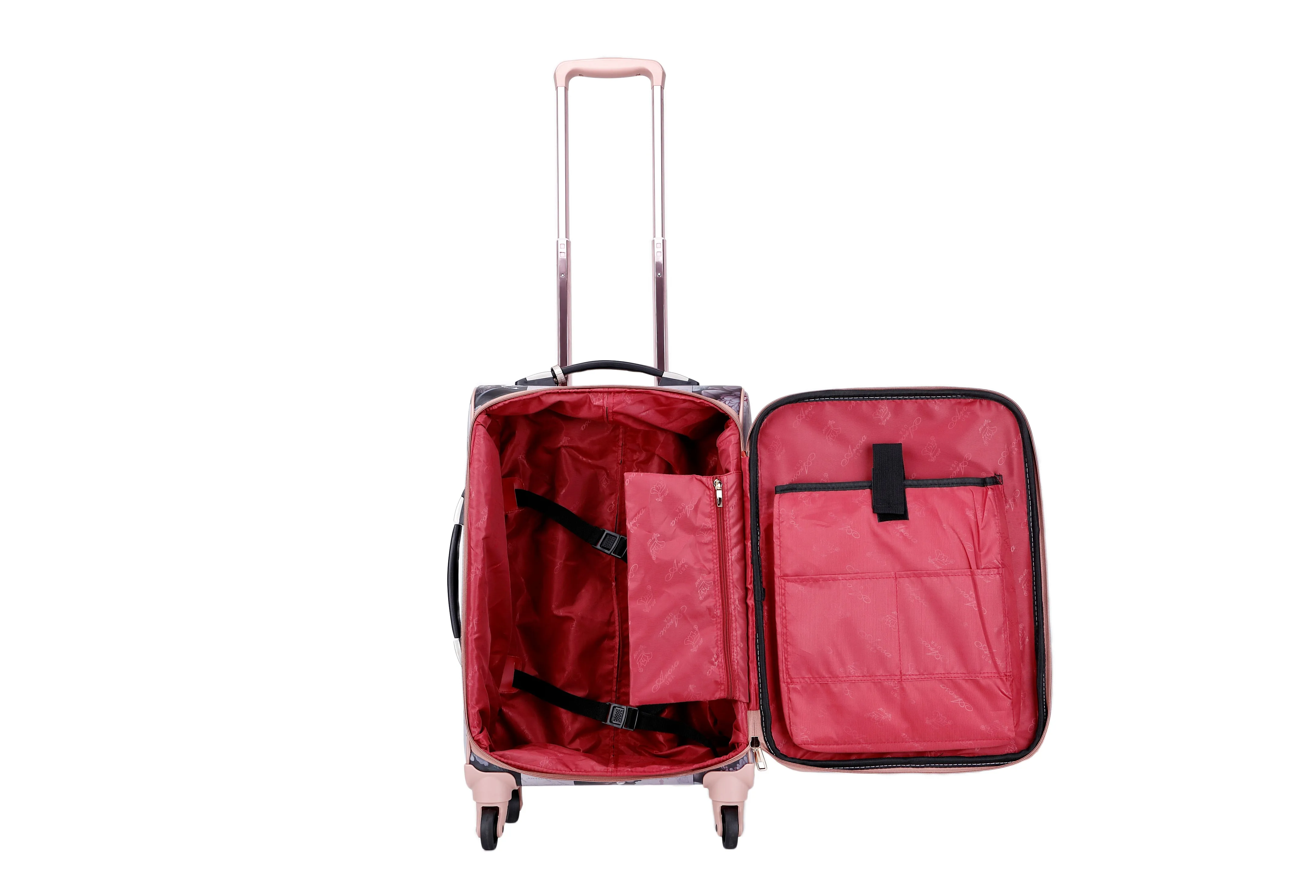 Blossomz Carry On Wheeled Luggage