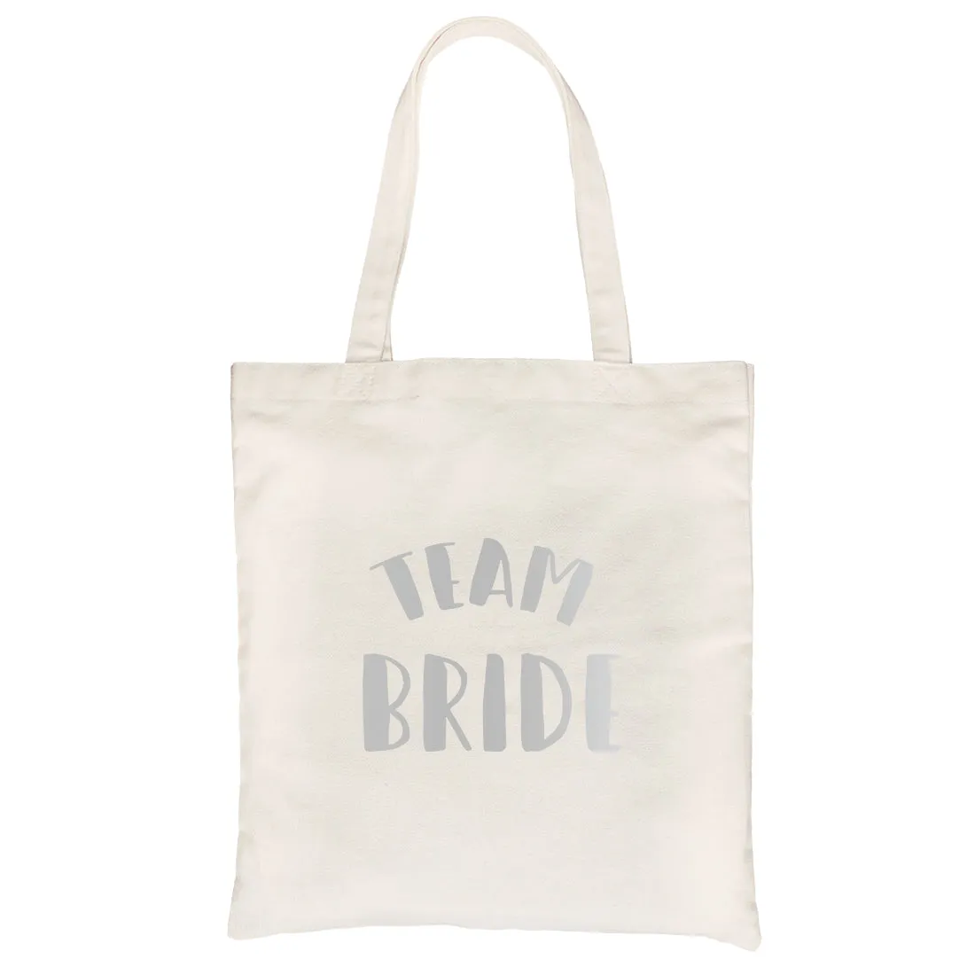 Bride Team Bride-SILVER Canvas Shoulder Bag Powerful Classic Gift