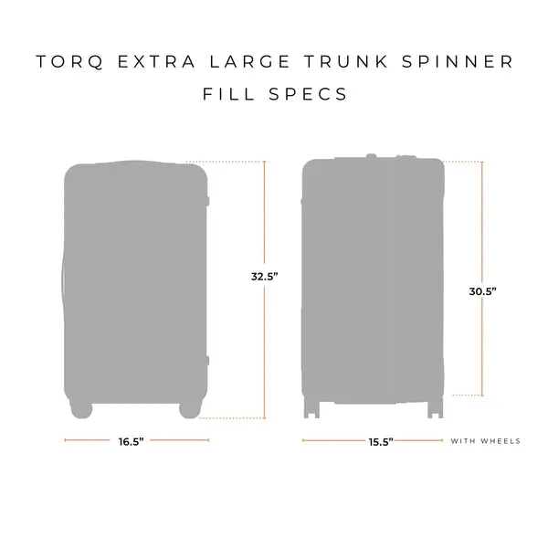 Briggs & Riley TORQ Collection Extra Large Trunk Spinner