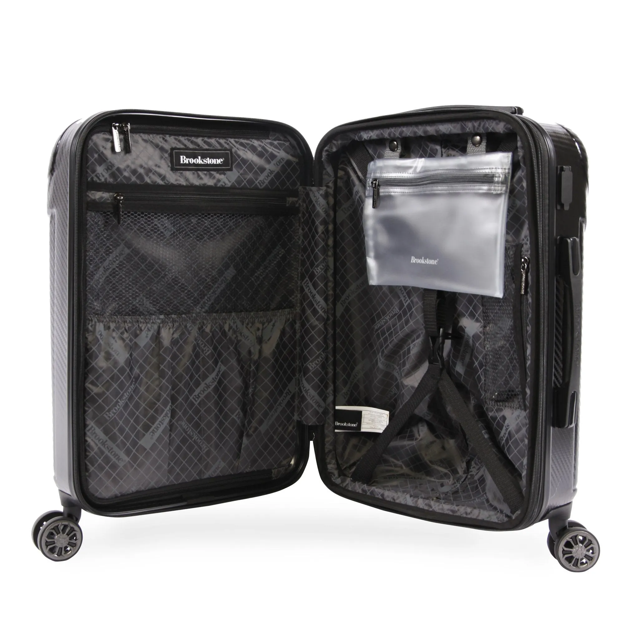 Brookstone Herbert 21" Hardside Carry-On Spinner