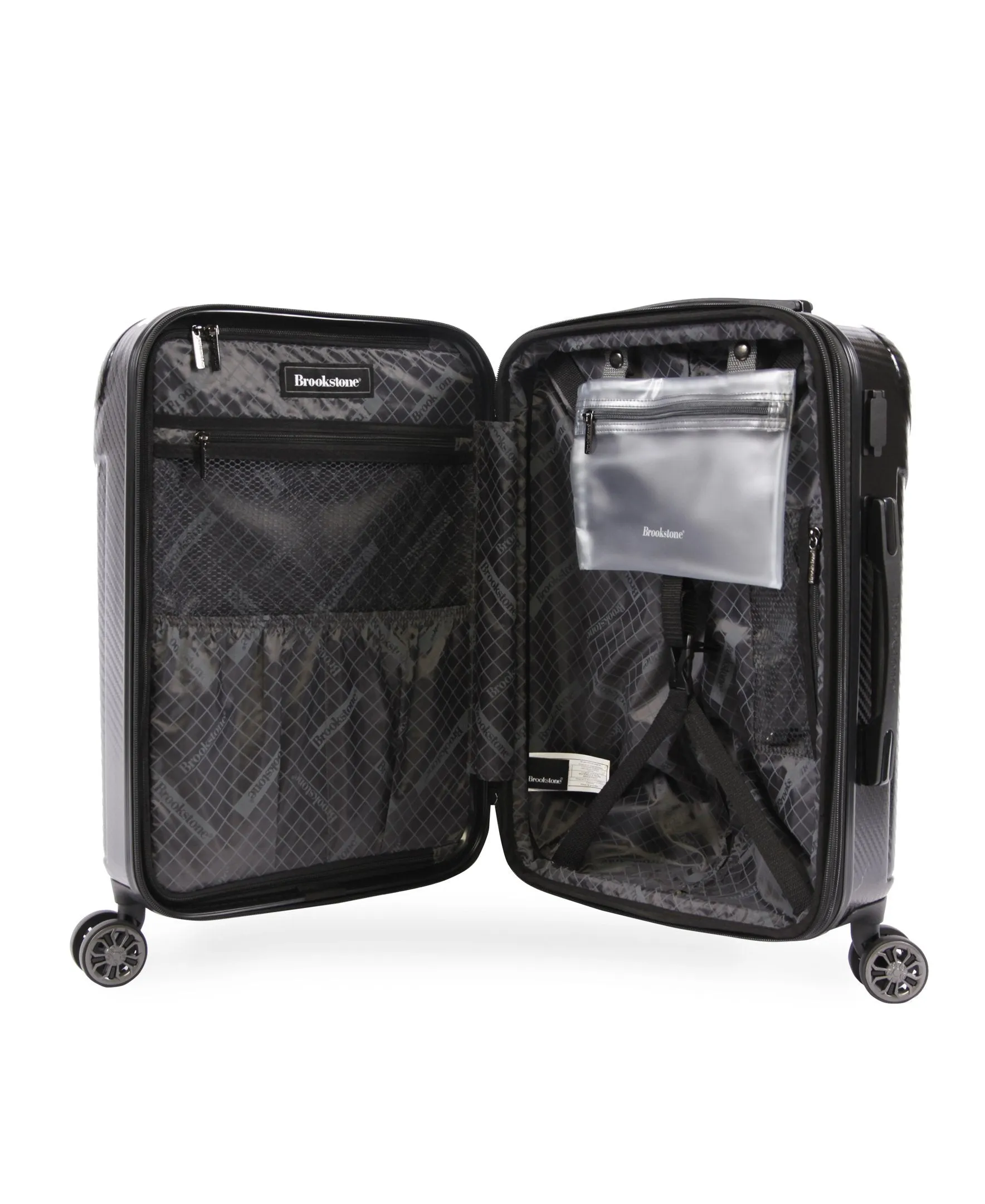 Brookstone Herbert 21" Hardside Carry-On Spinner