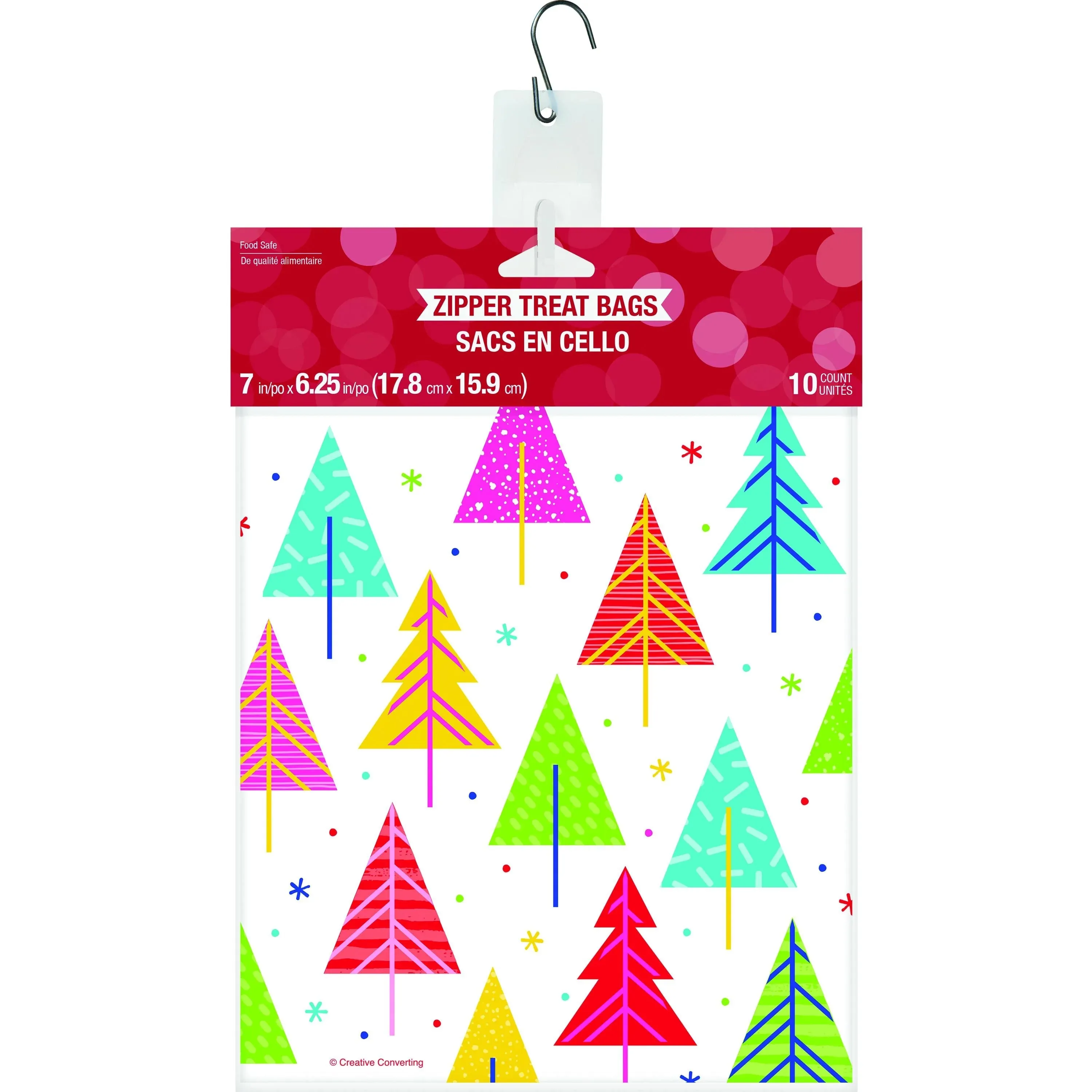 Bulk Colorful Trees Sandwich Zipper Bag (120 per Case)