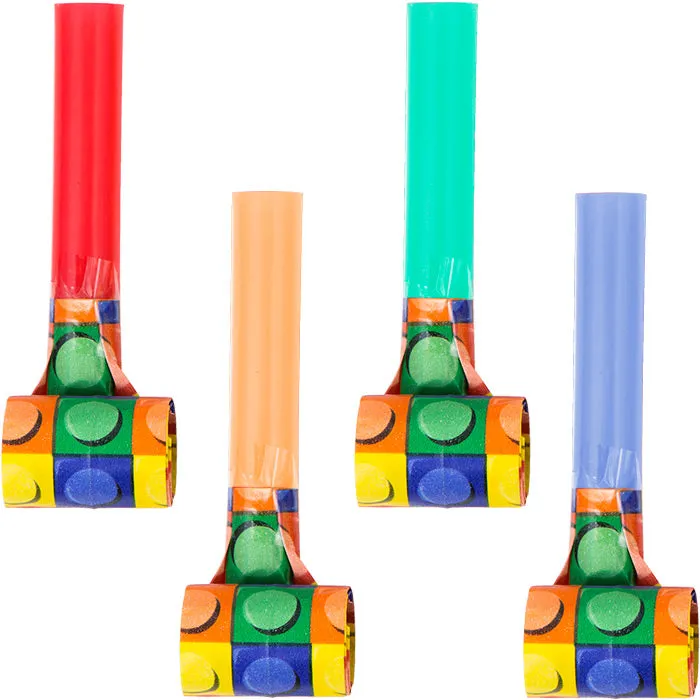 Bulk Pack of 16 Block Party Party Blowers