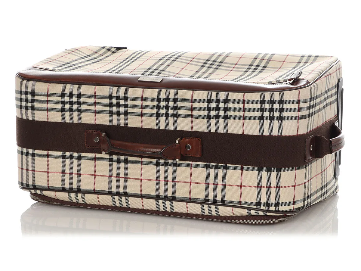 Burberry Check Carry-On Luggage