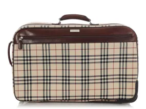 Burberry Check Carry-On Luggage