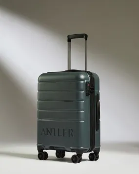 Cabin Suitcase in Granite Grey - Logo