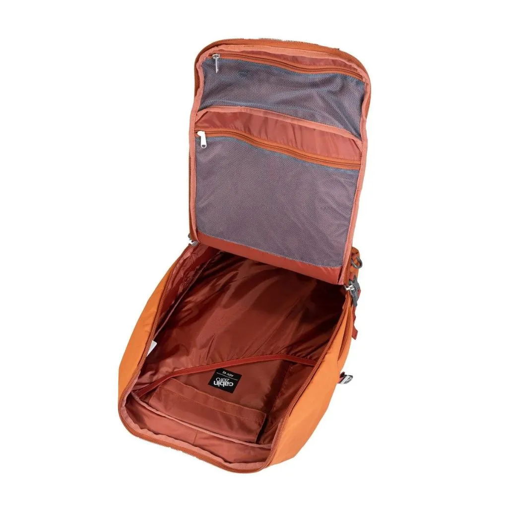 CabinZero ADV 42L Carry On Backpack - Sahara Sand