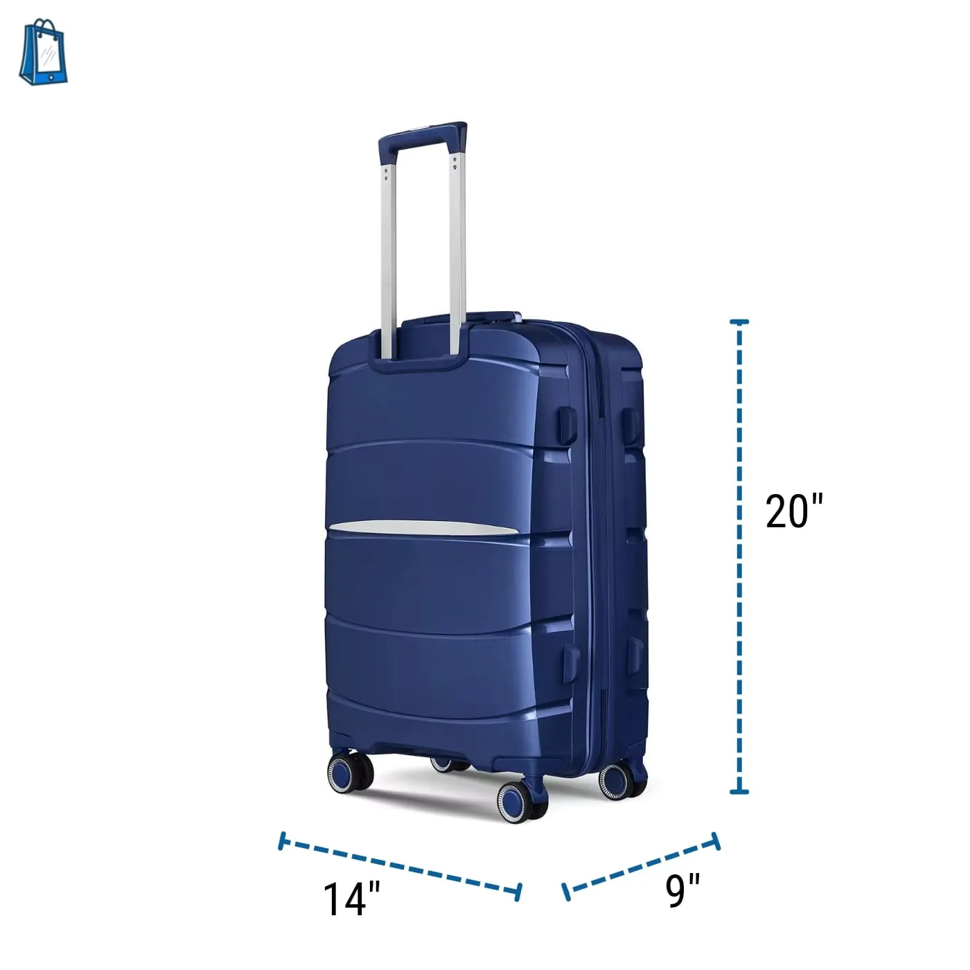 Carry-On Lugagge - 20" Travel Suitcase