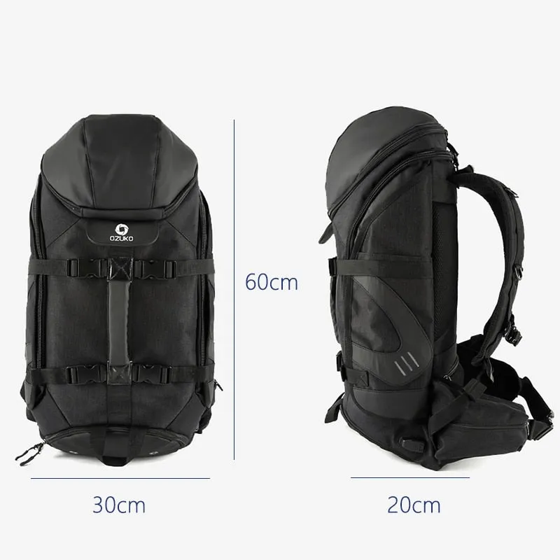 Carry-on Travel Backpack 36L for Men Multifunction Hiking Backpacks Outdoor Backpack