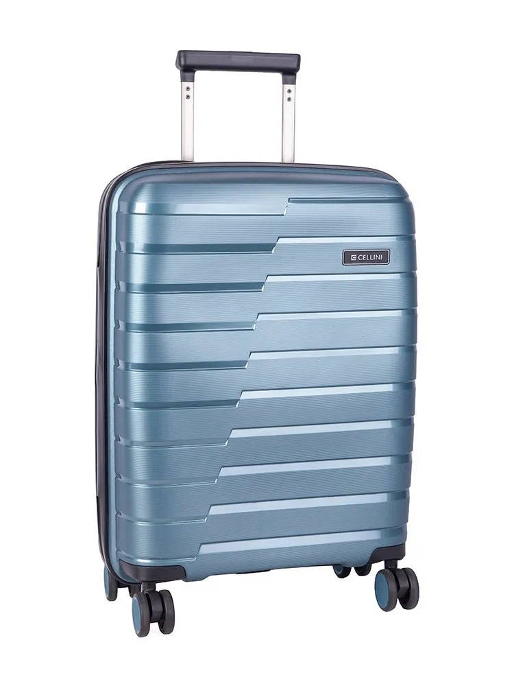 Cellini Microlite 53cm Carry-on Trolley | Electric Blue