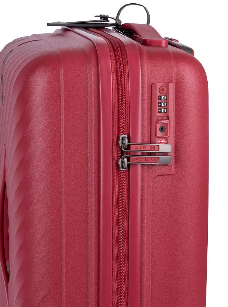 Cellini Xpedition 55cm Carry-on Trunk | Red