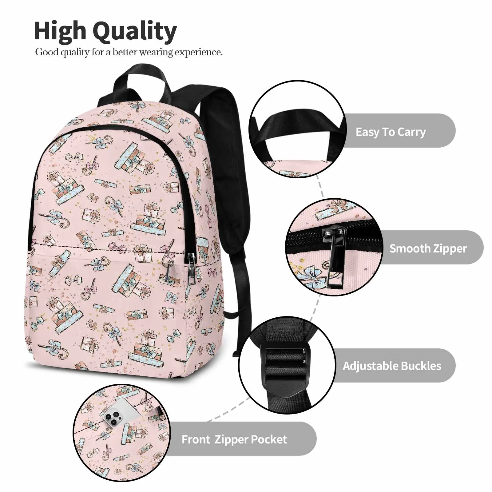 Christmas  Adult Casual Backpack