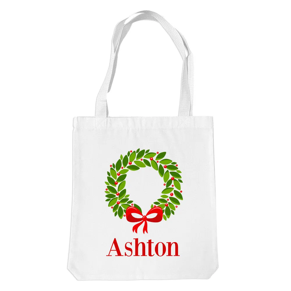 Christmas Wreath Premium Tote Bag