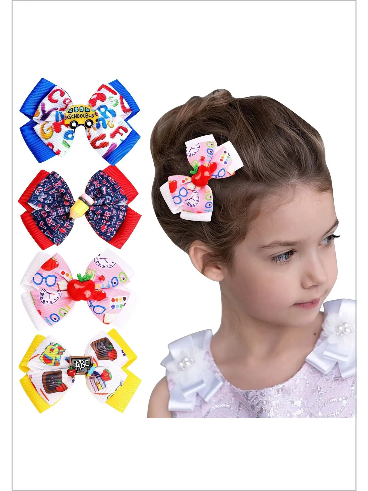 Class President Colorful Hair Clip