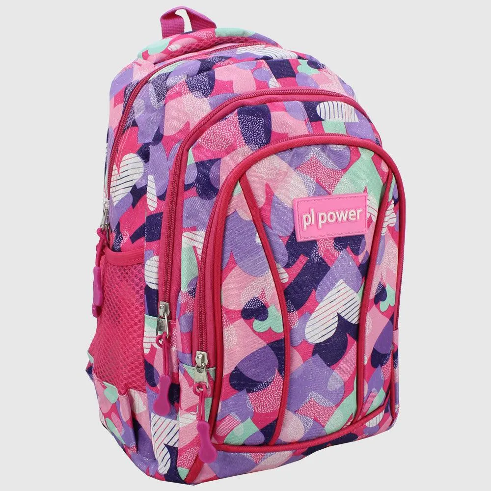 Colorful Hearts 18 Inches Backpack