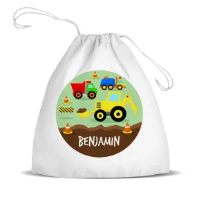 Construction Premium Drawstring Bag