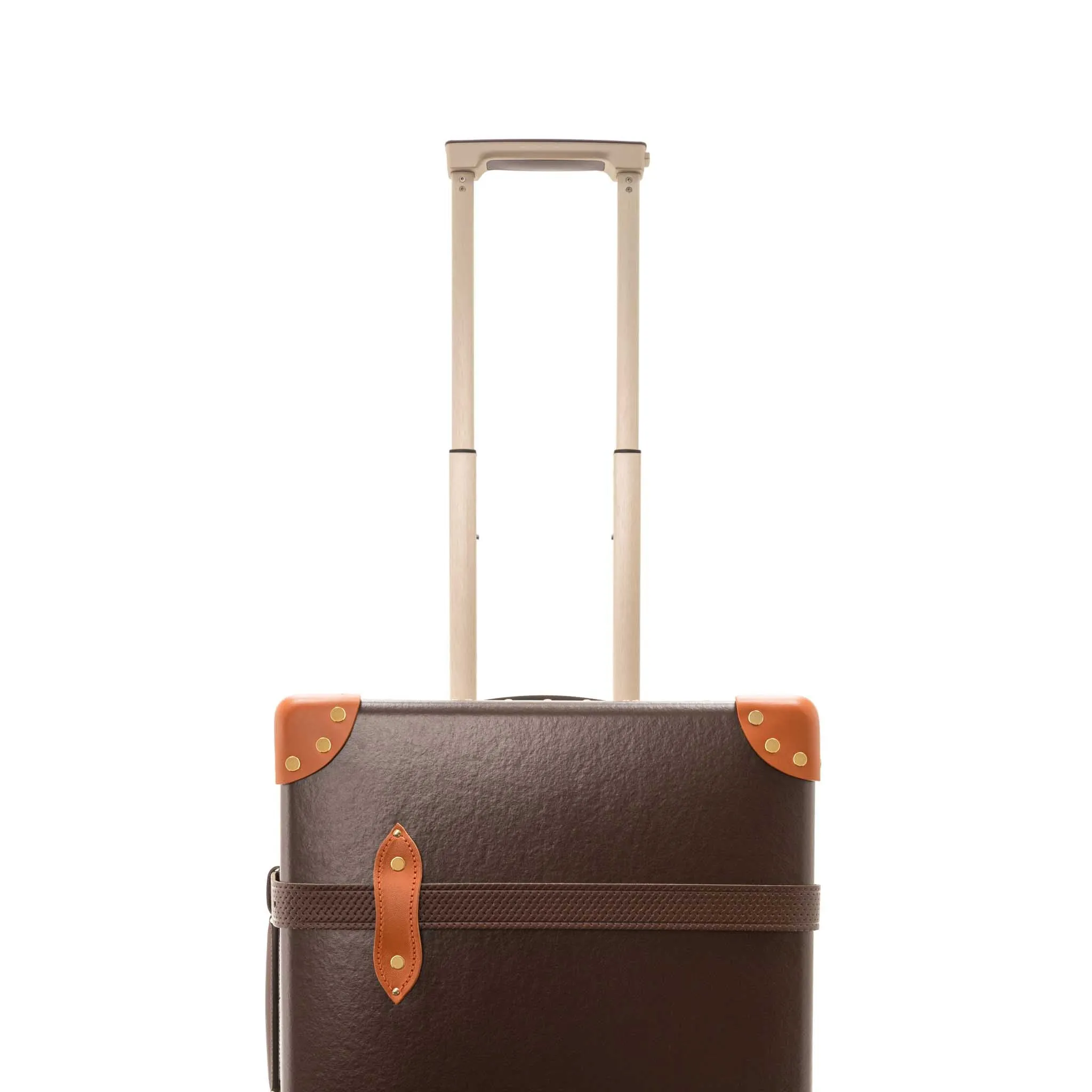 Cotswolds · Carry-On - 4 Wheels | Coffee Brown/Orange/Brass