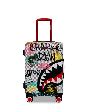 CREATE ANOTHER DAY SHARKNAUTICS HARDSHELL CARRY-ON LUGGAGE